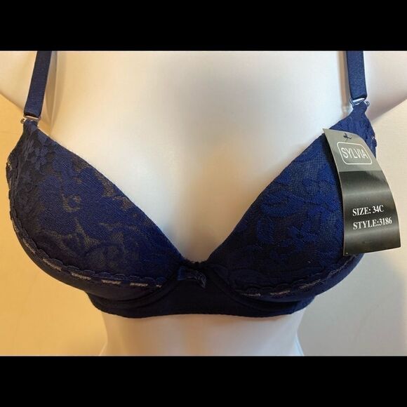 Sylvia push up underwire Padded Fashion Bra 34C - Picture 2 of 11